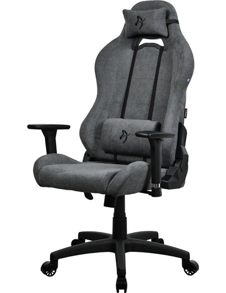 Игровое кресло AROZZI Torretta 2023 Edition/ Soft Fabric/ up to120kg / 155-185cm / Ash Grey
