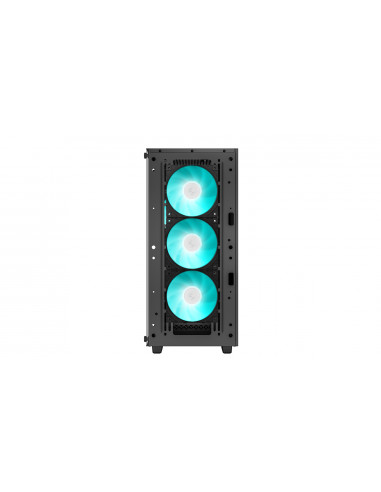 Carcasa DEEPCOOL CC560 V2/ w/oPSU / Side-Window / 4x120mm / ATX / Black