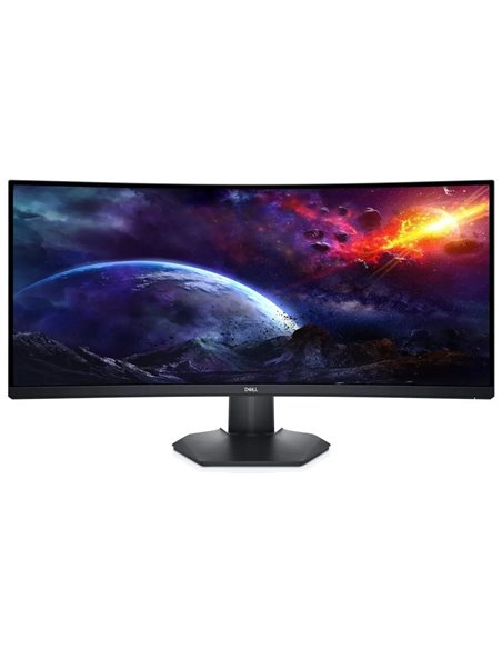 34.0” Монитор DELL S3422DWG / Curved / 21:9 / 4K / 144Hz / Black
