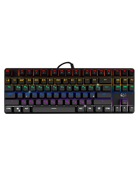 Tastatura Gaming SVEN KB-G9150 RGB / Blue switches / USB / 1.8m / Black