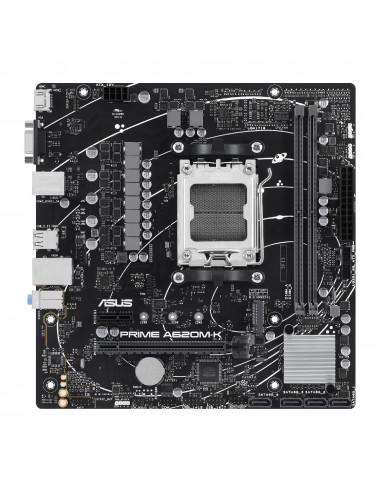 Материнская плата ASUS PRIME A620M-K / AM5 / A620 / DDR5 / mATX