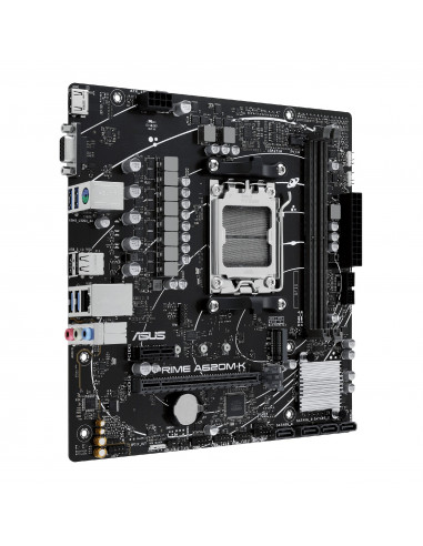 Материнская плата ASUS PRIME A620M-K / AM5 / A620 / DDR5 / mATX