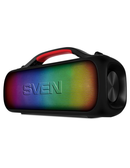 Портативная Колонка SVEN PS-360 Black / 24W / Bluetooth / FM tuner / USB / microSD