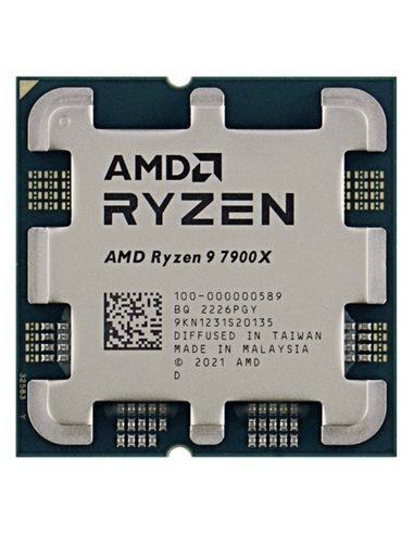 Процессор AMD Ryzen 9 7900X / AM5 / 12C/24T / Tray