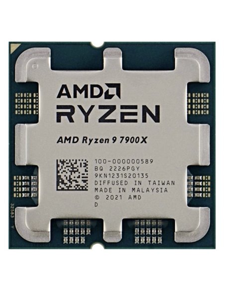 Процессор AMD Ryzen 9 7900X / AM5 / 12C/24T / Tray
