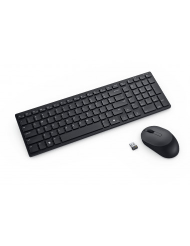 Tastatura si mouse silentioase Dell KM555 / Black