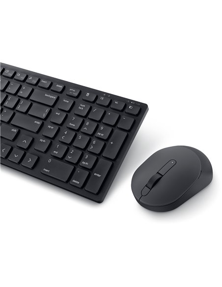 Tastatura si mouse silentioase Dell KM555 / Black