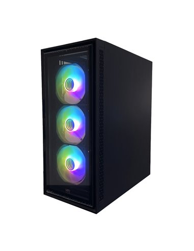 Корпус HPC C-09 / 650W / Side panel / 4x120cm ARGB fans / ATX / Black