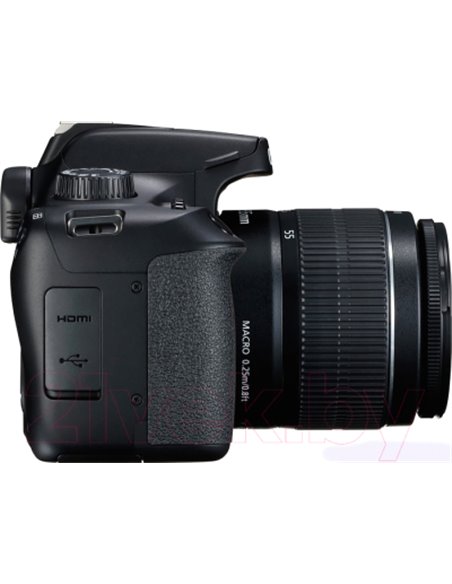 DSLR Camera Canon EOS 4000D EF-S Kit 18-55mm III (3011C015AA) (cu geanta SB130 si card de memorie SD de 16 GB)