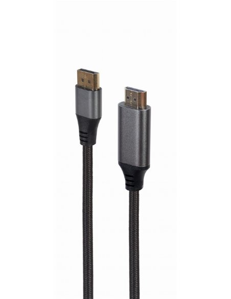 Кабель DP-HDMI Cablexpert CC-DP-HDMI-4K-6, 1.8m