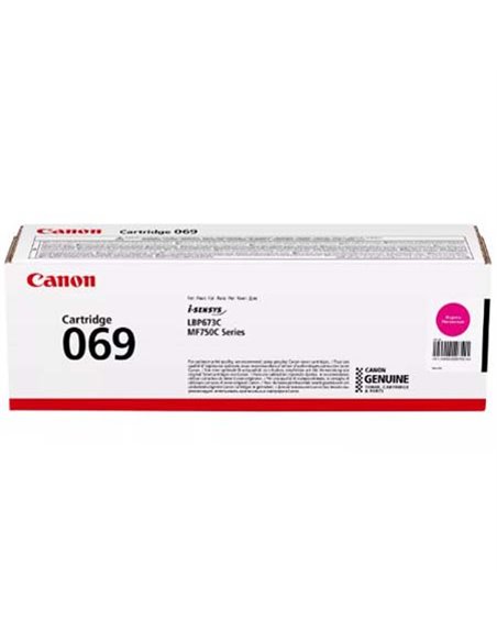 Laser Cartridge Canon 069 M (5092C002), magenta (1900 pages) for Canon i-SENSYS MF752Cdw/ MF754Cdw/ LBP673Cdw