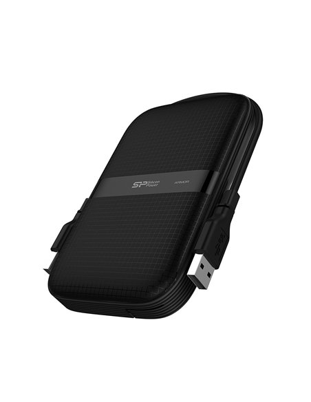 2.5” Внешний HDD Silicon Power Armor A60 / 2TB / USB3.1 / Black