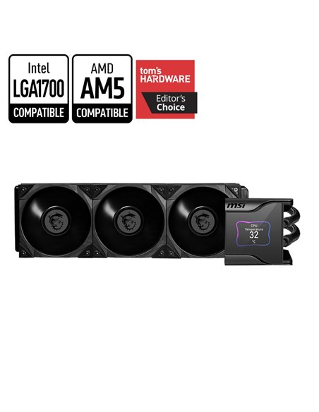 Жидкостный Кулер MSI MEG CORELIQUID S360/ Universal/ 56.2 CFM
