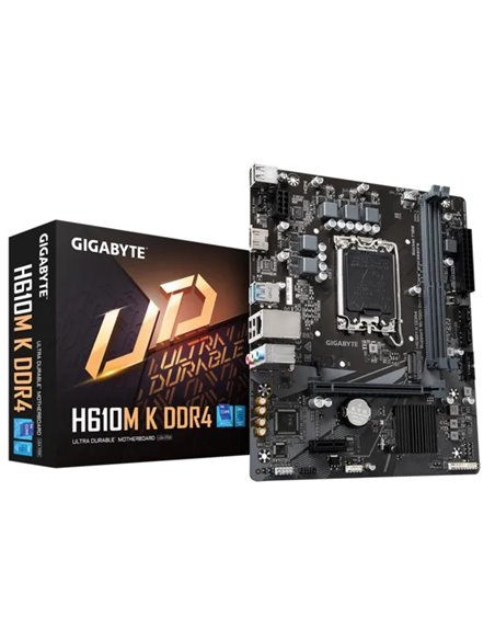 Материнская плата GIGABYTE H610M K DDR4 / 1700 / H610 / DDR4 / mATX