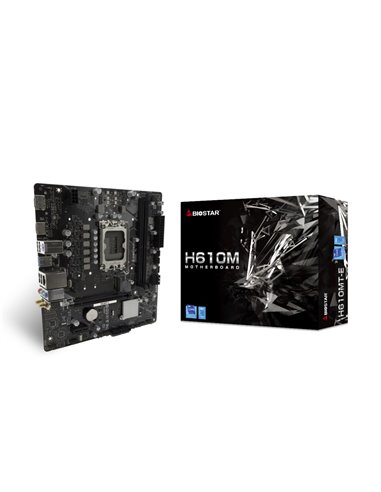 Материнская плата BIOSTAR H610MT-E / Socket 1700 / Intel H610 / mATX