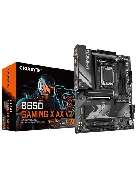 Материнская плата GIGABYTE B650 GAMING X AX V2/ AM5/ B650/ DDR5/ ATX