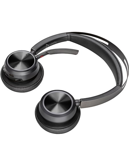 Casti Bluetooth Наушники Poly Voyager Focus 2/ Black