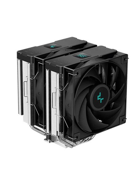 Cooler DEEPCOOL AG620 DIGITAL / Universal / 260W / 300~1950rpm, <29.4dBA / 67.88CFM / Black