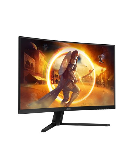 31.5” Monitor Gaming AOC CQ32G4VE/ QHD/ Curved / 0.5ms/ 180Hz/ Black