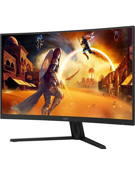 31.5” Monitor Gaming AOC CQ32G4VE/ QHD/ Curved / 0.5ms/ 180Hz/ Black