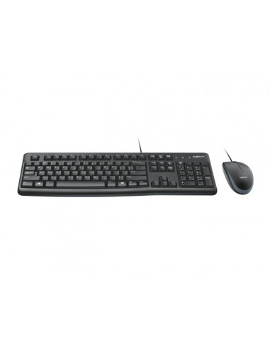 Tastatura si mouse Logitech MK120, Black