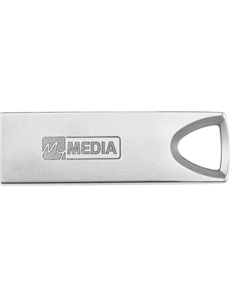 Флеш-накопитель USB MyMedia (by Verbatim) MyAlu USB2.0 64ГБ