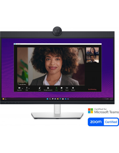 27.0” Monitor pentru conferinte DELL P2724DEB / 5ms / QHD / Black/Silver