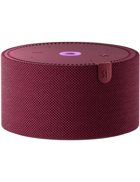 Умная колонка Yandex Station MINI (Clock) / with Alisa / 10W / Red