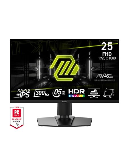 24.5” Monitor Gaming MSI MAG 255PXF / 0.5ms / 300Hz / Black