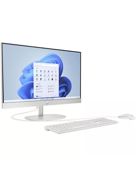 Моноблок 23.8” HP 24-cr0017ci / Ryzen 5 7520U/ 8GB / 512GB SSD / Shell White
