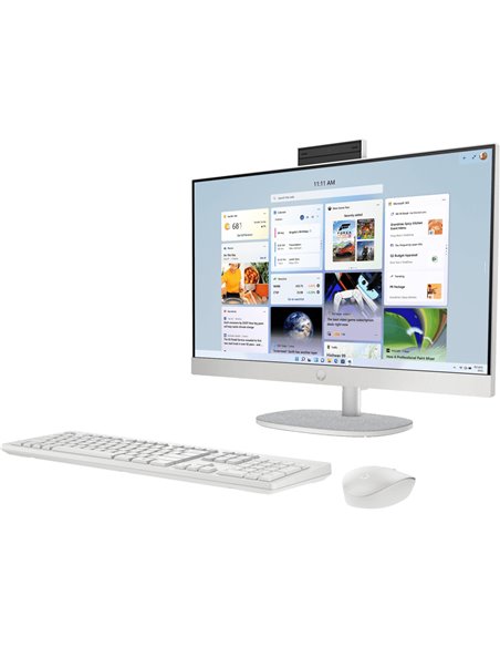 Моноблок 23.8” HP 24-cr0017ci / Ryzen 5 7520U/ 8GB / 512GB SSD / Shell White