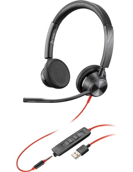 Наушники Poly Blackwire 3325-M / USB-A / Black