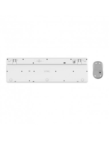 Tastatura si Mouse WirelessTrust ODY II / White
