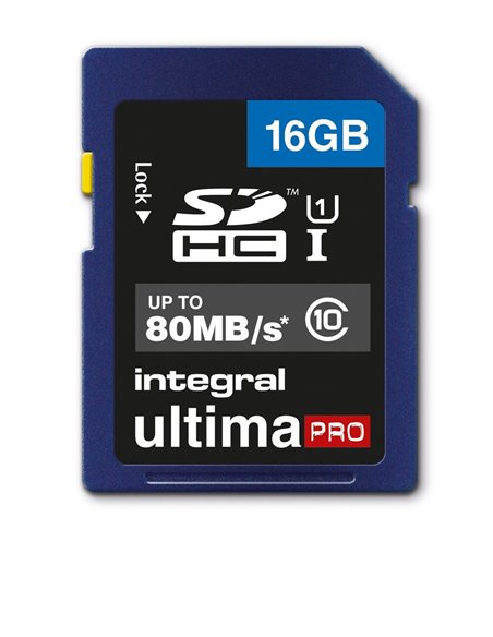 Card de Memorie Integral Ultima PRO/16GB SDHC Class10 UHS-I, U1