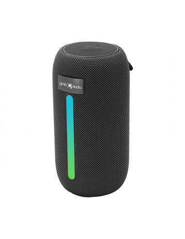 Колонка Портативная Gembird SPK-BT-LED-07/ 5W / Bluetooth / microSD / USB / 1500 mAh