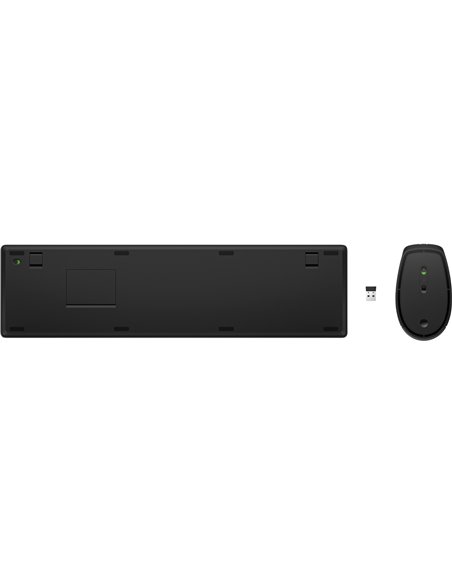 Tastatura si mouse Wireless HP 650, Black