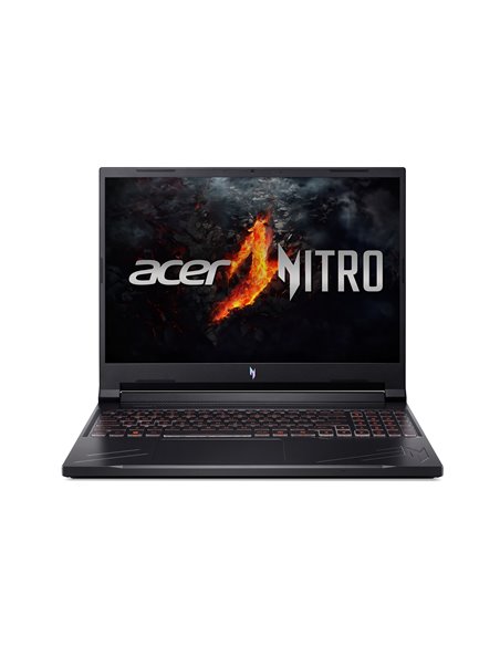 Ноутбук 15.6” ACER Nitro ANV16-41 (NH.QRWEU.007)/ WUXGA/ 16:10/ 165Hz/ AMD Ryzen 5 8645HS/ 16GB/ 512GB SSD/ RTX 3050/ Obsidia...