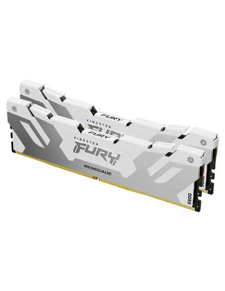 Memorie operativa Kingston FURY Renegade White DDR5-6400 64GB (Kit of 2*32GB) Memorie operativa Kingston FURY Renegade White DDR5-6400 64GB (Kit of 2*32GB)