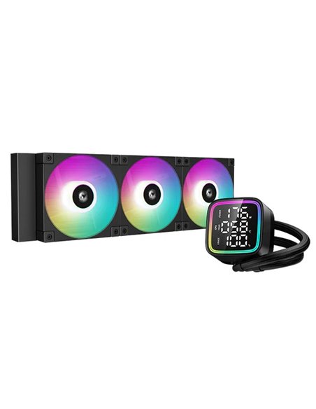 Жидкостный охладитель DEEPCOOL LD360/ Universal/ 300W/ <38.71dBA/ 72.04 CFM/ Black