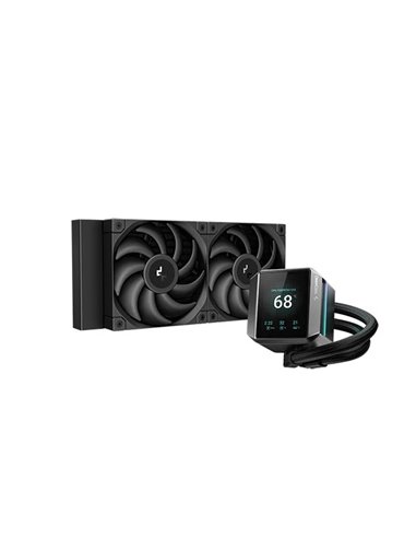 Жидкостный охладитель DEEPCOOL MYSTIQUE 240/ Universal/ <36.49dBA/ 72.45CFM/ Black