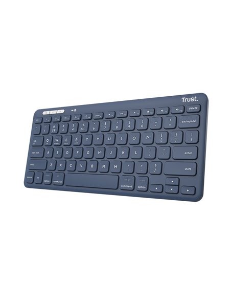 Компастная Беспроводная клавиатура Trust Lyra / BT5.0 / Blue