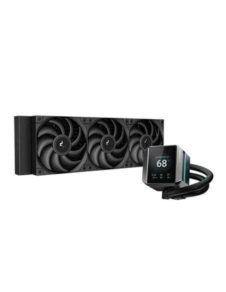 Жидкостный охладитель DEEPCOOL MYSTIQUE 360/ Universal/ <36.49dBA/ 72.45CFM/ Black