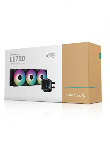 Sisteme de racire lichid DEEPCOOL LE720 / Universal / 250W / fans: 500~2250pm, pump: 2550rpm / 17.6~32.9dBA / 85.85CFM / Black