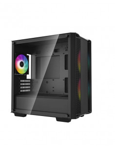 Carcasa DEEPCOOL CC360 ARGB / w/oPSU / Side panel / 3x120mm ARGB fans / ATX / Black 2