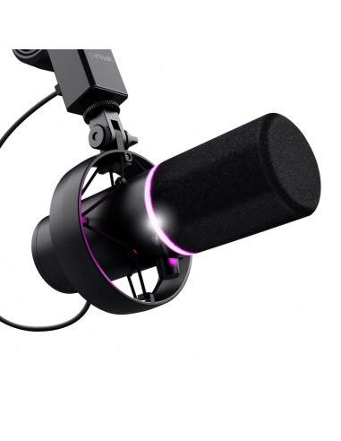 Microfon de studio profesional pe suport Trust GXT 255+ ONYX / USB / Black