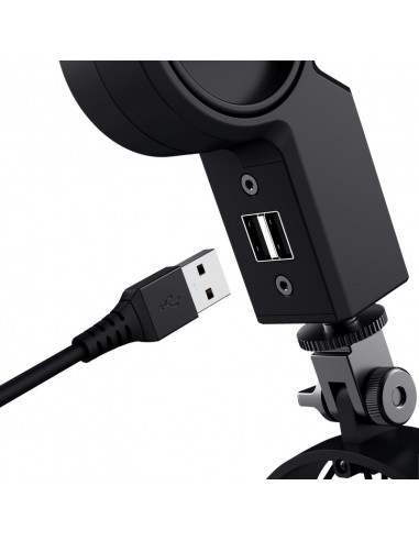 Microfon de studio profesional pe suport Trust GXT 255+ ONYX / USB / Black