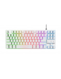 Игровая клавиатура Trust GXT 833 Thado, USB, White