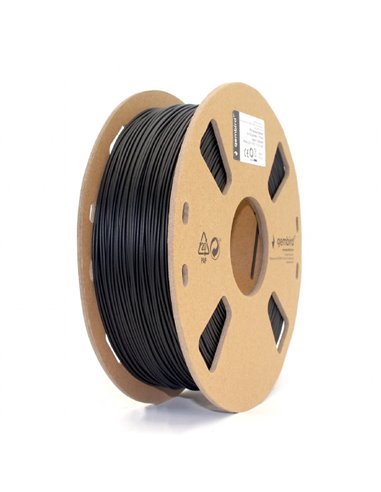 Gembird TPE flexible filament, Black, special thermopolymer allows to obtain materials similar to rubber, 1.75mm, 1kg