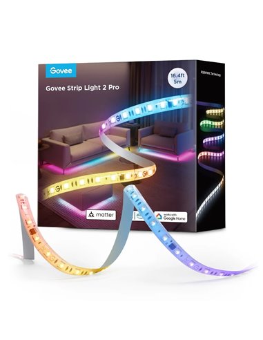 Световая полоса GOVEE RGBICWW LED Strip Light 2 Pro 5m