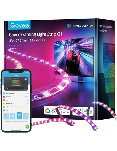 GOVEE RGB Gaming Light Strip G1 (27”-34”)